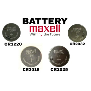 สินค้า maxell cr1220 cr2016 cr2025 cr2032 batteryแท้ made in japan