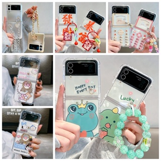 เคสมือถือ แบบแข็ง ลายการ์ตูนสนูปปี้ พับได้ กันกระแทก สําหรับ Samsung Galaxy Z Flip 3 Z Flip 4 zflip3 zflip4