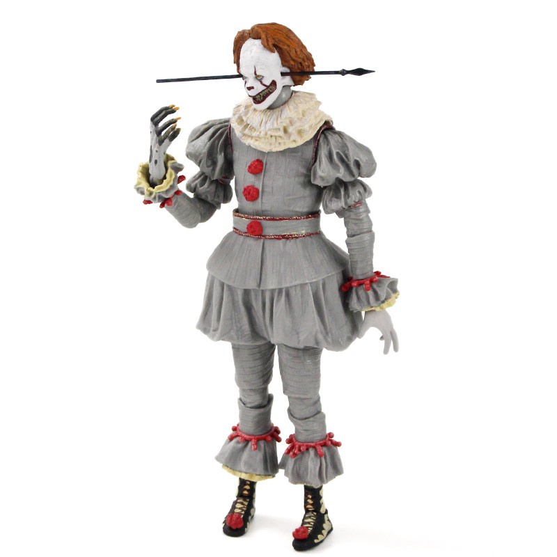 Figurine Pennywise NECA Articulée De 7 Pouces - Édition Ultimate Inspirée Du Film 'Ça' (2017) - Multicolore