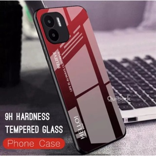 Case Xiaomi Redmi A1 เคสกระจกสองสี เคสเงาไล่สี ขอบนิ่ม TPU CASE เคสเสี่ยวมี่ xiaomi redmi a1 เคสโทรศัพท์ ส่งจากไทย
