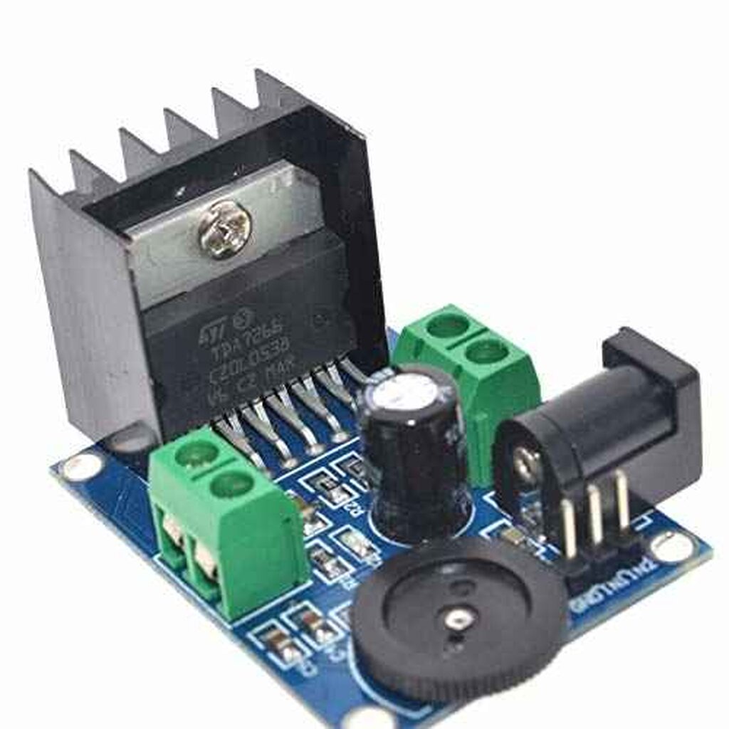 TDA7266 โมดูลขยายเสียง Amplifier Module Dual Channel 3-18V 7W+7W ...