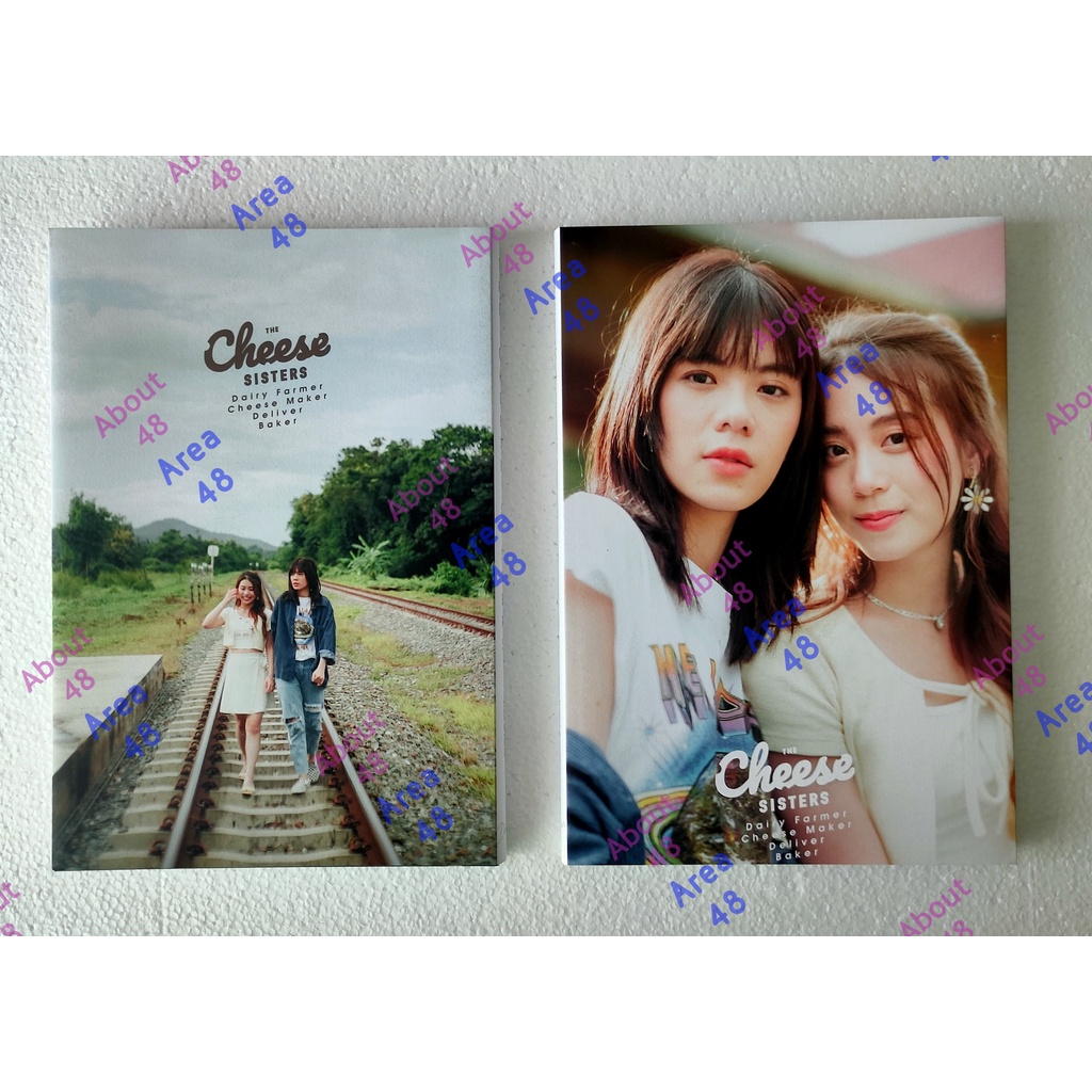 หนังสือ-cheese-sisters-photobook-bnk48-jacket-รูปคู่-ปัญ-เจนนิษฐ์-วี-ฟ้อนด์-คนิ้ง-มามิ้งค์-น้ำหนึ่ง-เนย-bnk-sister