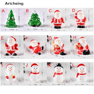 &lt;Arichsing&gt; ตุ๊กตาหิมะซานตาคลอส ขนาดเล็ก สําหรับตกแต่งต้นคริสต์มาส DIY