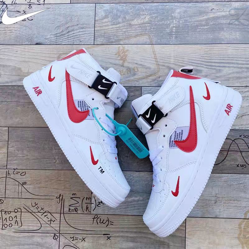 ภาพหน้าปกสินค้าพร้อมส่ง Nike air force รองเท้าไนกี้ รองเท้าบาสเกตบอลสูง จากร้าน sushen05 บน Shopee