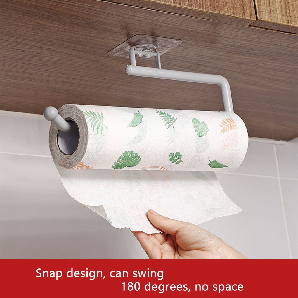 Adjustable Toilet Paper Holder Selfadhesive Kitchen Toilet Roll Holder