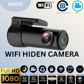 กล้องติดรถยนต์ ETTRO AS602 มินิ กล้องติดรถยนต HD 1080P Wifi Car DVR Camera Video Recorder Dash Cam Night Vision G-sensor