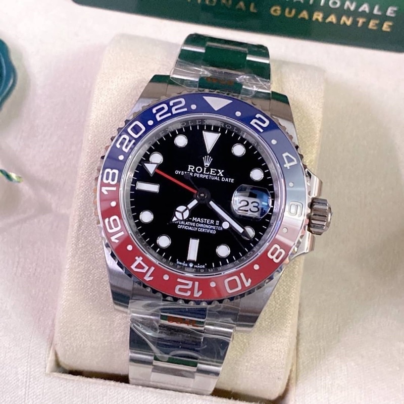 นาฬิกา-rolex-รุ่น-gmt-master-ii-swiss-โรงงาน-ew-ใส่สลับแท้