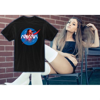 เสื้อ Ariana Grande NASA - Ariana เสื้อยืดตราสินค้า E~N_30