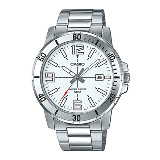 🎁CASIO STANDARD MTP-VD01D-7B ของแท้ 100% พร้อมส่ง ประกัน 1 ปี