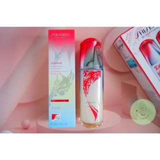 SHISEIDO Ultimune Power Infusing Concentrate lll 150th Limited Edition 100ml. (แยกจากแพคู่) ป้ายKing Power
