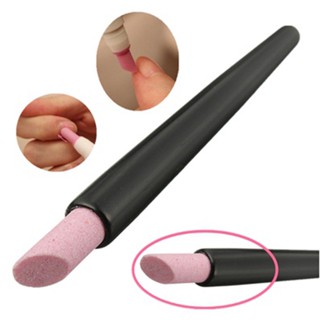 【AG】Nail Art Quartz Scrub Stone Remover Stick Pen Polish Manicure Tool