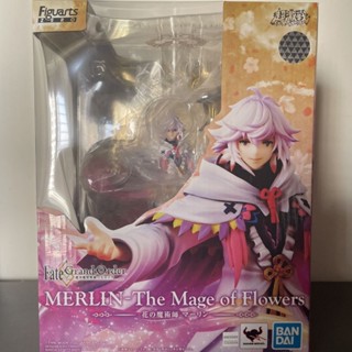 ฟิกเกอร์ เวอร์ชั่นภาษาญี่ปุ่น Bandai Figuarts Zero FZ FATE FGO Warcraft Front Merlin Crown Magician