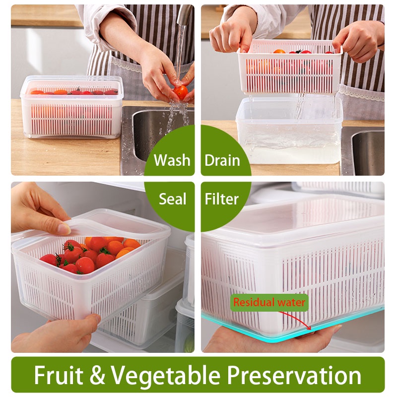 plastic-kitchen-fridge-storage-organizer-large-capacity-food-preservation-box-vegetable-fruit-keep-fresh-drain-crisper-c
