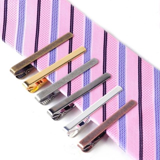 สินค้า [B_398] Fashion Men Metal Simple Tie Bar Clip Pin Business Accessory Gift