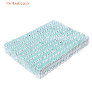 Fantastictrip 50 ชิ้น บล็อกบัฟเฟอร์เล็บ กริท ขัดเล็บ เจลยูวี แวววาว บัฟเฟอร์ ตะไบ แฟชั่น