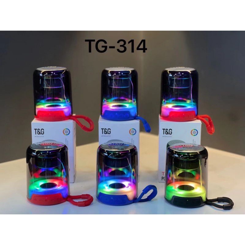 Led Light Plug Card TG-314 ลำโพงบลูทูธแบบพกพา Creative Mini Series Fm ...
