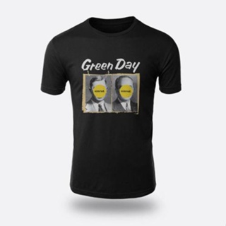 เสื้อยืดผ้าฝ้ายพรีเมี่ยม เสื้อยืดแขนสั้น ผ้าฝ้าย ใส่สบาย พิมพ์ลาย Online Green Day Nimrod สไตล์พังก์ สําหรับผู้ชาย FCkmn