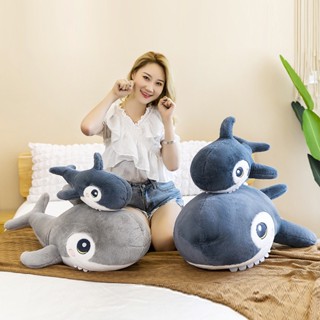 (พร้อมส่ง) ตุ๊กตาฉลาม ขนาด 45 cm หมอนตุ๊กตาฉลาม ตุ๊กตา ปลาฉลาม ฉลาม Ah woo shark หมอน ของเล่น doll ตุ้กตาน่ารักๆ ตุ๊กตาส