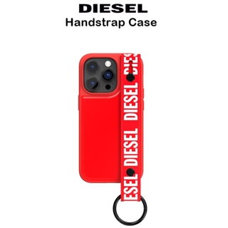 Diesel Handstrap Case เคสกันกระแทกเกรดพรีเมี่ยม เคสสำหรับ iPhone14Pro (ของแท้100%)