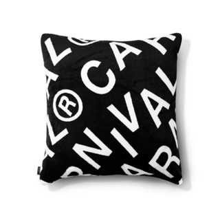 Carnival FW22 Monogram Pillow (Black)