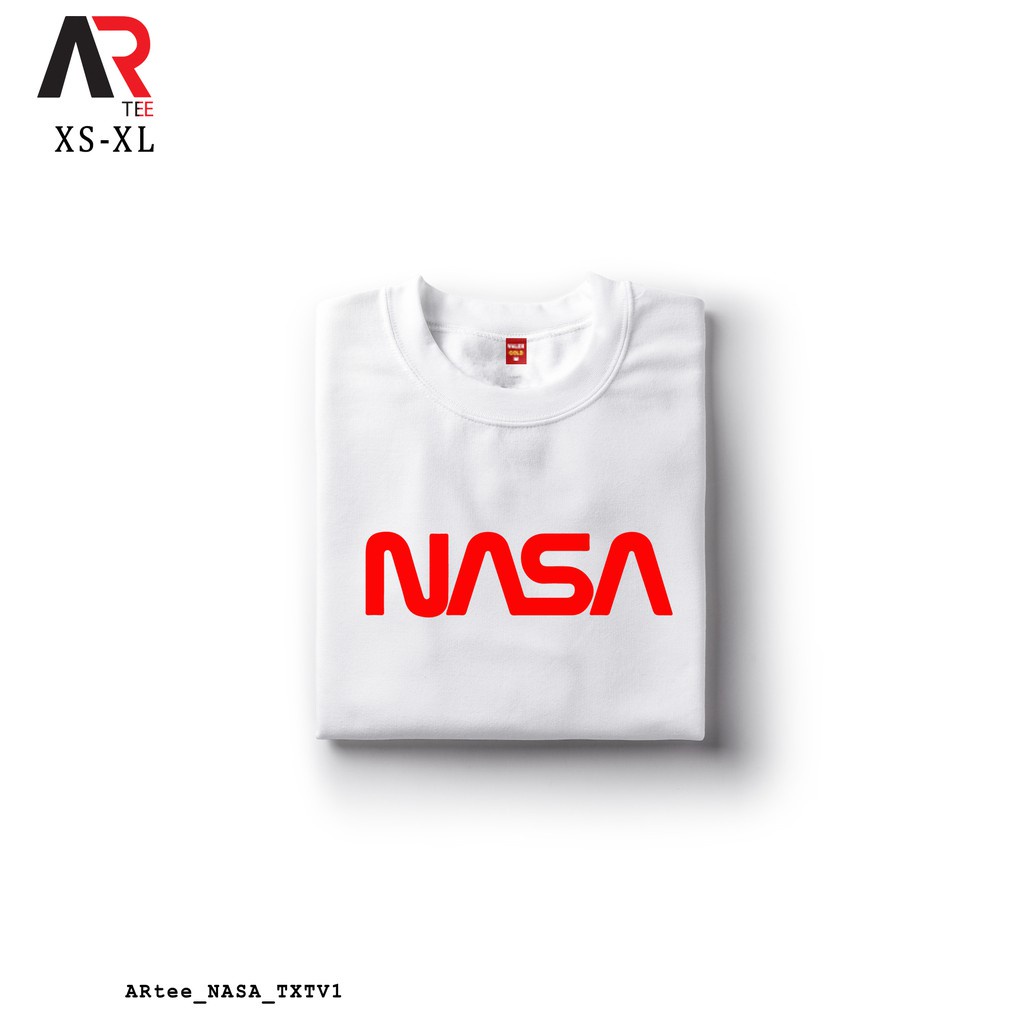 เสื้อยืดสีขาวผู้หญิง-ar-tees-โลโก้ข้อความ-nasa-v1-เสื้อยืด-unisex-ที่กําหนดเองสําหรับผู้หญิงและผู-59