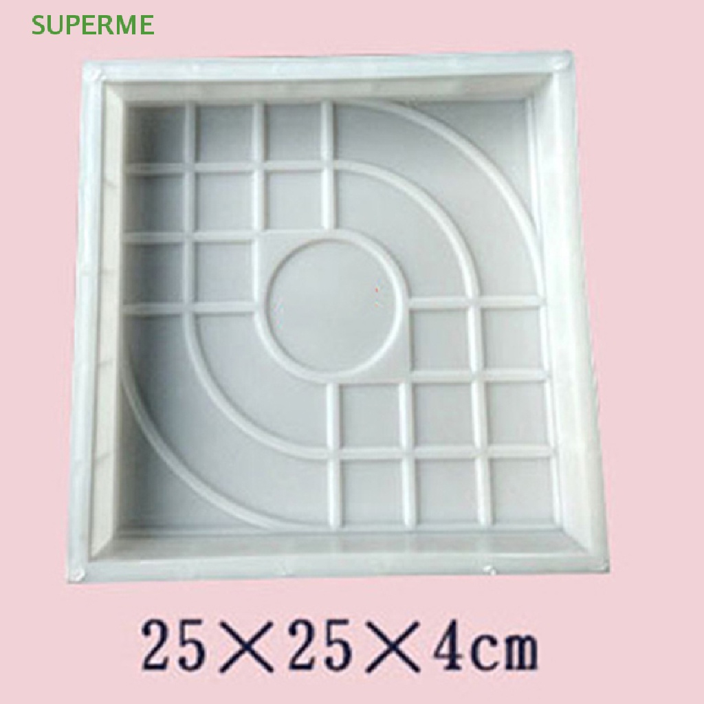 superme-ขายดี-แม่พิมพ์หินคอนกรีต-ทรงสี่เหลี่ยม-diy-สําหรับทําคอนกรีต-ทางเดิน-สวน-ลานบ้าน