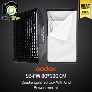 Godox Softbox SB-FW 80*120 cm. With Grid  [ Bowen Mount ] วิดีโอรีวิว , Live , ถ่ายรูปติบัตร , สตูดิโอ