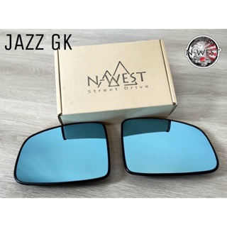 ภาพหน้าปกสินค้าJAZZ GK กระจกมองข้างเลนส์ฟ้า ตัดแสง N-WEST แท้ ราคาต่อ 1 คู่ ซึ่งคุณอาจชอบราคาและรีวิวของสินค้านี้