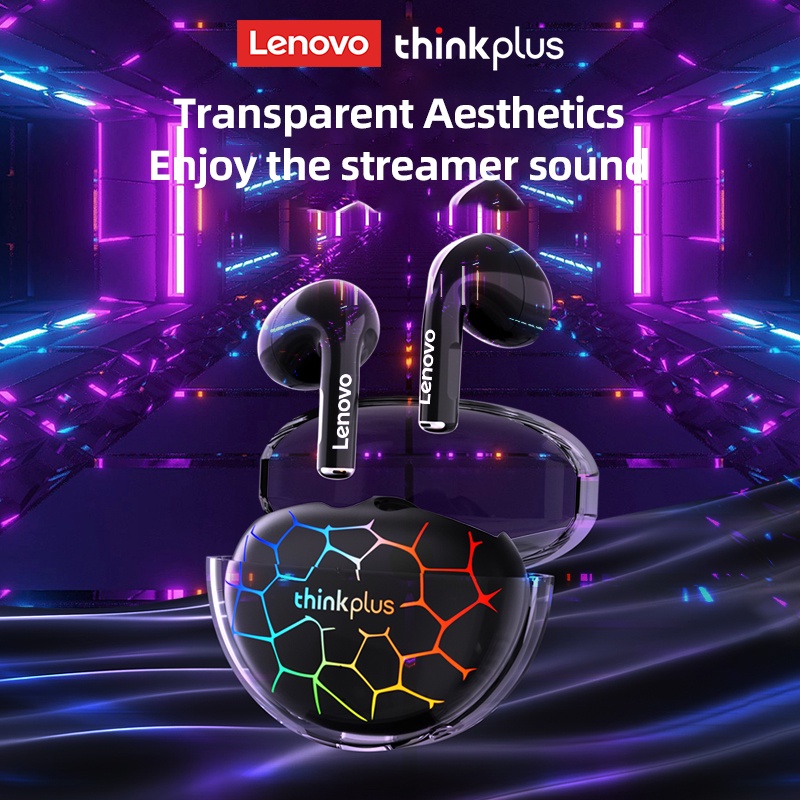 ภาพหน้าปกสินค้าLenovo LP80 Pro TWS หูฟังบลูทูธไร้สาย 2022 ดีไซน์ใหม่ พร้อมไมโครโฟน 3D สเตอริโอเบส จากร้าน lenovo.flagship.th บน Shopee