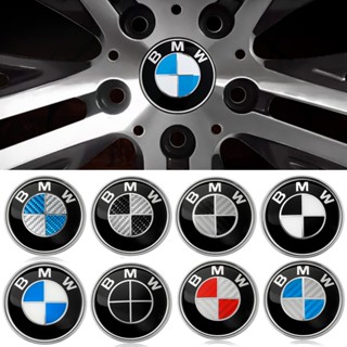 สติกเกอร์ตราสัญลักษณ์ 68 มม. 4 ชิ้น ต่อชุด สําหรับ BMW E46 E90 E60 E39 F30 E36 F10 F20