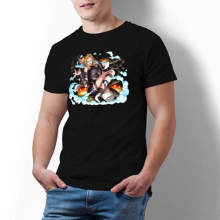เสือยืดผู้ชาย Bandai Kalifa เสื้อยืด One Piece Pure 100% ผ้าฝ้ายเสื้อยืดแขนสั้นพิมพ์เสื้อผ้าคลาสสิกสําหรับผู้ชายพรี_16