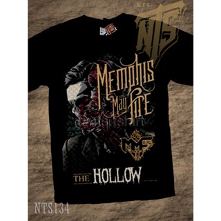 🌟​พร้อมส่ง​🌟 Memphis May Fire  ROCK เสื้อยืด เสื้อวง เสื้อดำ สกรีนลายอย่างดี ผ้าหนานุ่ม ไม่หดไม่ย้วย  T SHIRT S M L_24