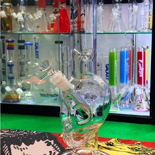 #พร้อมส่งในไทย M C&amp;C large skull bong plus 18.8