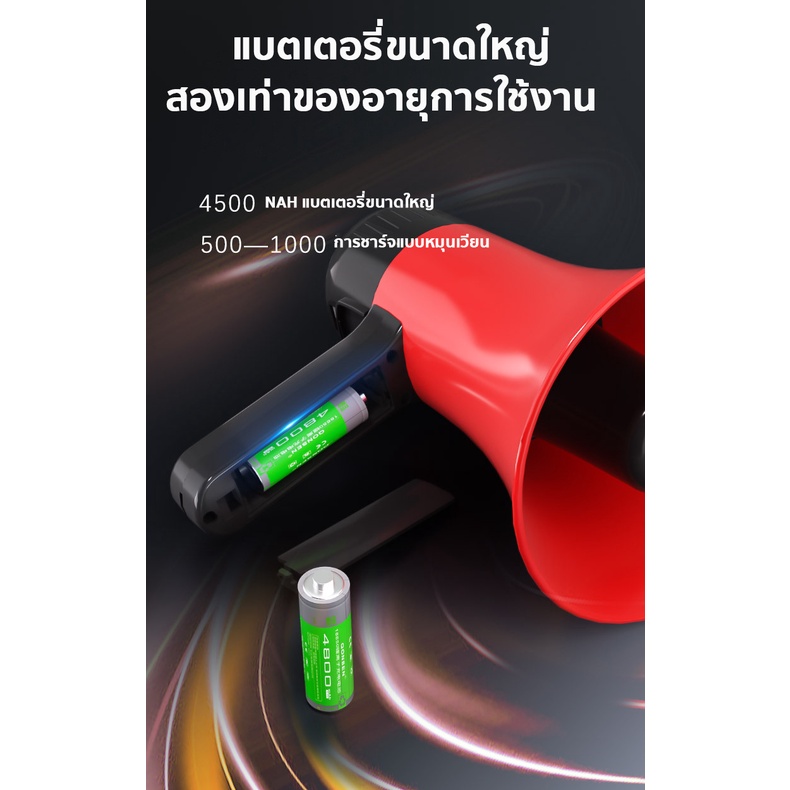 โทรโข่ง-โทรโข่งบลูทูธ-โทรโข่งติดรถ-เสียบไดรฟ์-usb-ได้-อัดสียงได้-เสียงดังฟังชัด-โทรโข่งขนาดเล็ก-โทรโข่งช๊าตได้