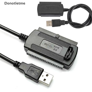 &lt;Donotletme&gt; USB 2.0 To IDE SATA Adapter Converter Cable For 2.5 3.5 Inch Hard Drive HD On Sale