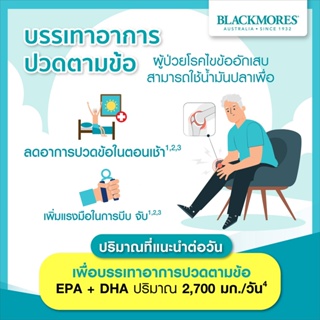 ภาพขนาดย่อของภาพหน้าปกสินค้าExp 04/25 Blackmores mini caps fish oil 400 เม็ด น้ำมันปลา แบลคมอร์ส minicaps blackmore วิตามิน บำรุงสมอง จากร้าน vitaminxpress บน Shopee ภาพที่ 1