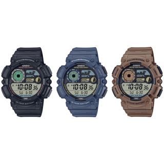 สินค้า Casio Standard นาฬิกาข้อมือผู้ชาย สายเรซิ่น รุ่น WS-1500,WS-1500H (WS-1500H-1A,WS-1500H-2A,WS-1500H-5A)