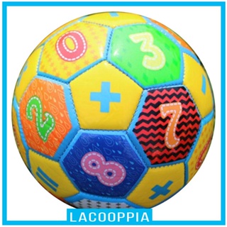 สินค้า [Lacooppia] ลูกฟุตบอลขนาด 2, ลายการ์ตูนสําหรับเด็กวัยหัดเดินเด็กผู้ชายผู้หญิง