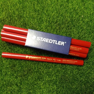 ดินสอเขียนไม้ สเตรดเลอร์ ด้ามแดง อย่างดี ขายยกโหล เพียง 119 บาท