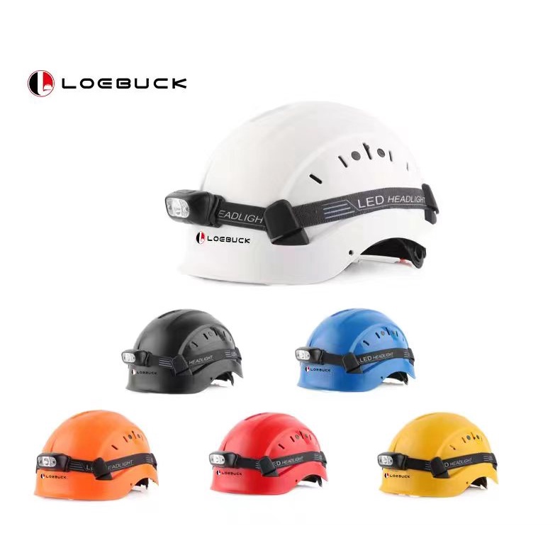 Loebuck หมวกกันน็อคนิรภัย พร้อมไฟหน้า ABS แบบชาร์จไฟได้ ปรับรูระบาย ...