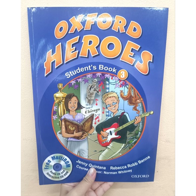 หนังสือ-oxford-heroes-students-book-3-ฟรี-audio-cd-and-interactive-cd