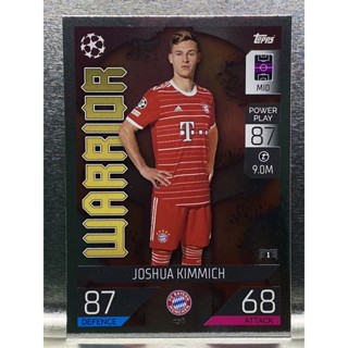 Joshua Kimmich การ์ดนักฟุตบอล 22/23 การ์ดสะสม FC Bayern Munchen การ์ดนักเตะ บาเยิร์น มิวนิค มิวนิก