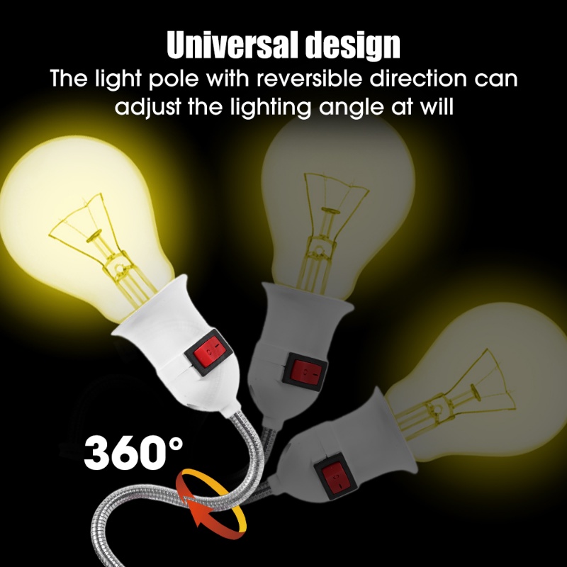 ขายดี-ซ็อกเก็ตหลอดไฟ-e27-ปลั๊ก-us-eu-พร้อมสวิตช์-ฐานหลอดไฟ
