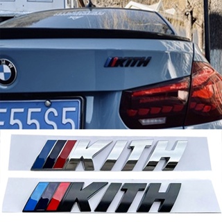 สติกเกอร์ตราสัญลักษณ์ ABS ดัดแปลง สําหรับตกแต่งรถยนต์ BMW KITH M3 M5 M6 F15 F16 F30 F31 F48 G30 E39 X1 X2 X3 X4 X5 X6 X7