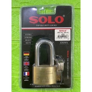 กุญแจ SOLO แท้อย่างดี 45 มม. (รุ่น 4507 NL) จาก 490 ลดเหลือ 440 บาทเท่านั้น