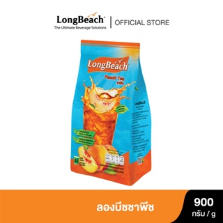 ภาพขนาดย่อของภาพหน้าปกสินค้าลองบีชผงชาอเมริกัน ชาพีช ขนาด 900 กรัม LongBeach American Iced Tea - Peach Tea size 900 g. จากร้าน longbeachsyrup บน Shopee