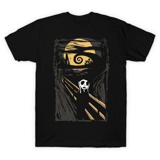 The Scream Of Jack The Nightmare Before Christmas Halloween Black Classic Men T Shirt For Girt