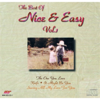 CD Audio คุณภาพสูง เพลงสากล The Best Of Nice Easy Vol.1 (Cover version) (ทำจากไฟล์ FLAC คุณภาพ 100%) เพราะมากๆ ฟังสบายๆ