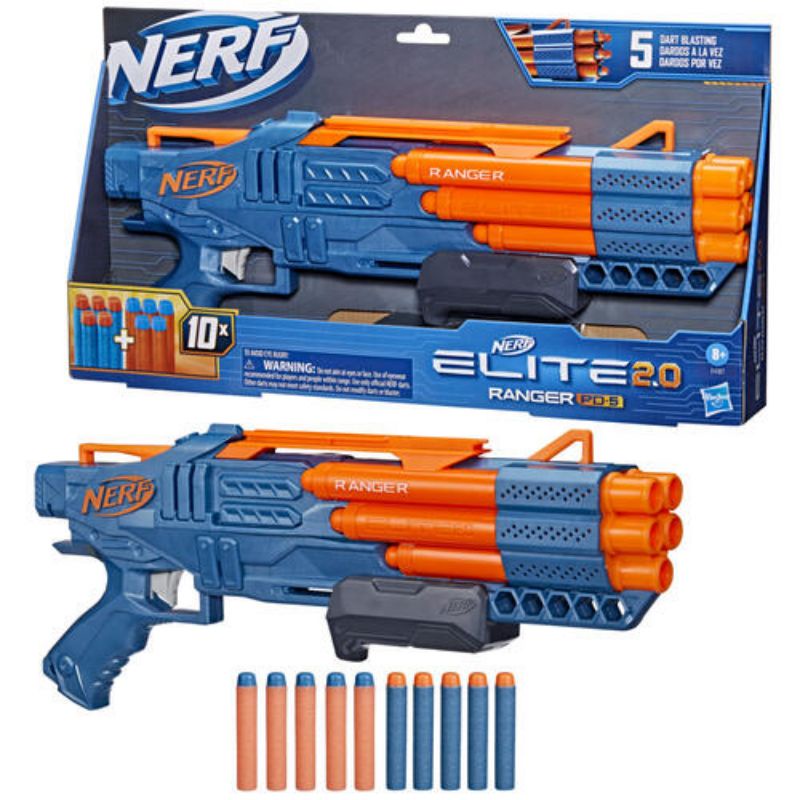 Nerf Elite 2.0 Ranger PD5 Blaster Gun Shopee Thailand