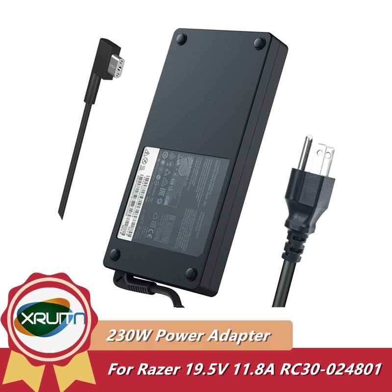 Razer 230W Charger 19.5V 11.8A เปลี่ยนอะแดปเตอร์ไฟ AC RC30-0248 สําหรับ ...